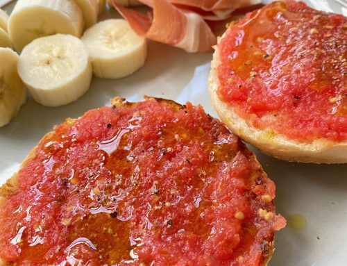 最近ハマってるスペイン風朝食★パ・ァム・トマカッ